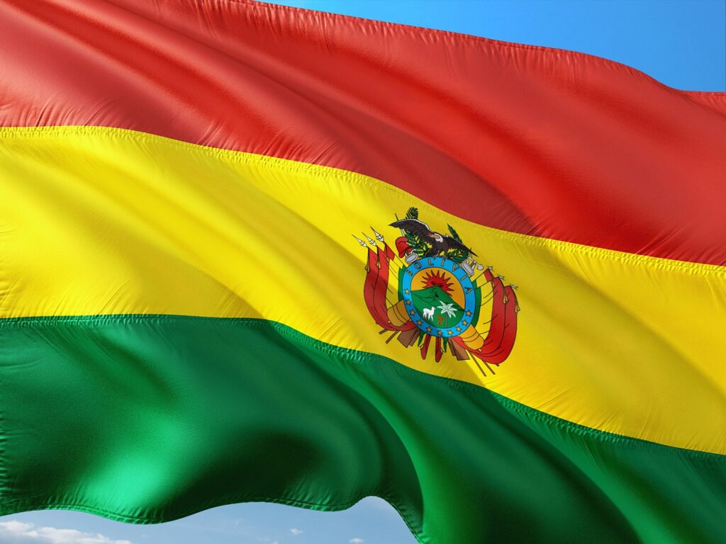 flag, bolivia, banner